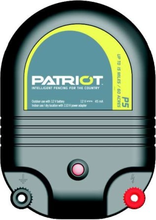 Patriot P5 fence charger