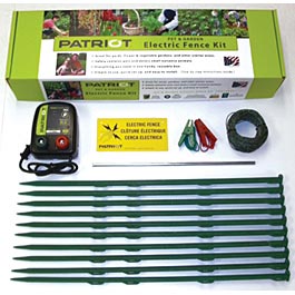 patriot pet and garden electric fence kit